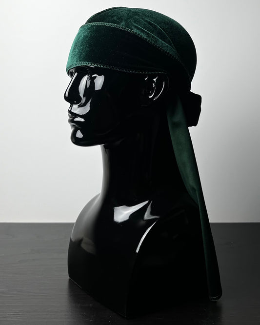 Emerald Green| Emperor Velvet Durag