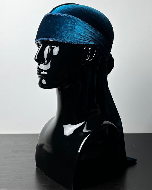 Peacock Blue | Emperor Velvet Durag